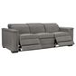 Bernhardt Lioni Power Motion Sofa in Light Grey, , large