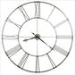 Howard Miller Decorative Wall Clock in Brushed Aged Nickel, , large