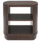 Ashley Korestone End Table in Dark Brown, , large