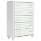 Ashley Kozlani 5-Drawer Chest in White, , large
