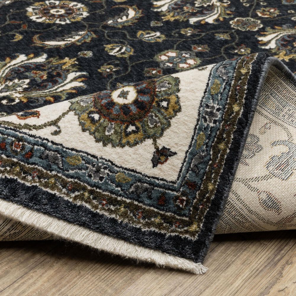 Oriental Weavers Vivian VI03A 2&#39;3&quot; x 7&#39;6&quot; Blue Runner, , large