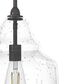 Hunter Dunshire 12" 1-Light Medium Pendant with Seeded Shade in Noble Bronze, , large