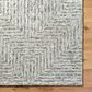 Surya Falcon Light Gray, Taupe and Dark Brown 8" x 10" Area Rug, , large