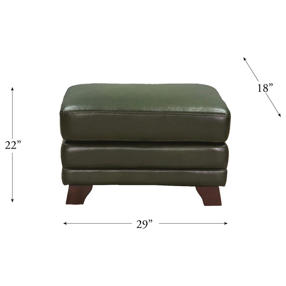 Hydeline Fremont Stationary Chair and Ottoman Set in Emerald, , large