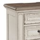 Ashley Realyn 5-Piece King Bedroom Set in Chipped White and Distressed, , large