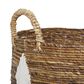Maple and Jade Contemporary Storage Basket in Caramel Brown and Black (Set of 2), , large