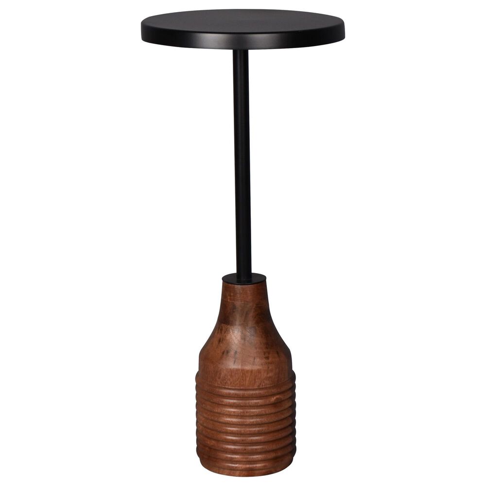 LR Home Martini Drink Table in Black, , large