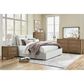 Ashley Cabalynn Queen Upholstered Bed in Light Brown, , large