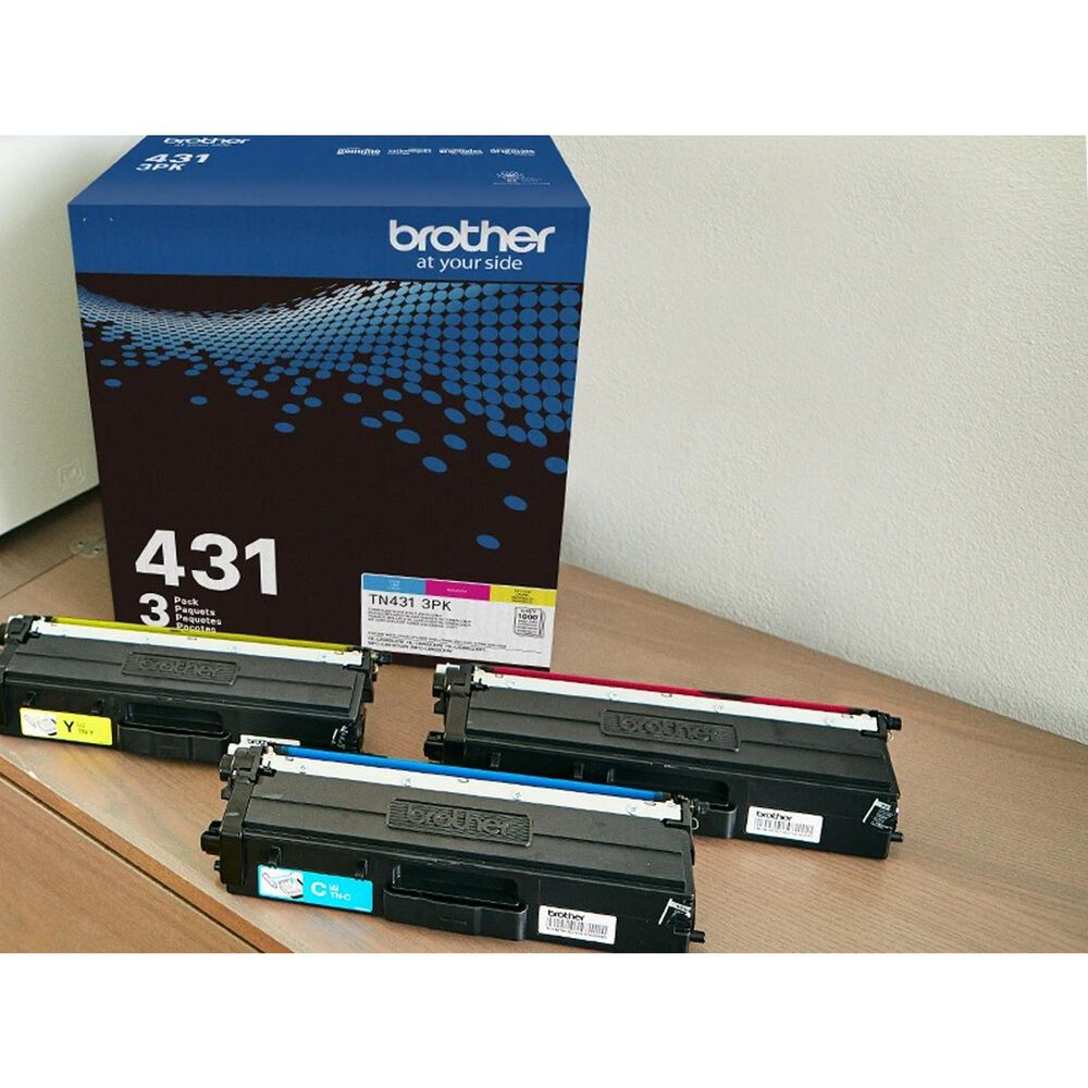Brother Standard-Yield Toner Cartridge in Cyan, Magenta and Yellow (3-Pack), , large