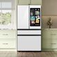Samsung 28.6 Cu. Ft. Bespoke 4-Door French Door Refrigerator with AI Family Hub+ & AI Vision Inside in White Glass, , large