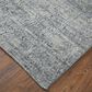 Feizy Eastfield 69A5F 12" x 15" Blue and Silver Area Rug, , large