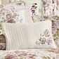J. Queen New York Chambord 13" x 19" Lumbar Pillow in Ivory, Lavender, Rose, Taupe and Green, , large