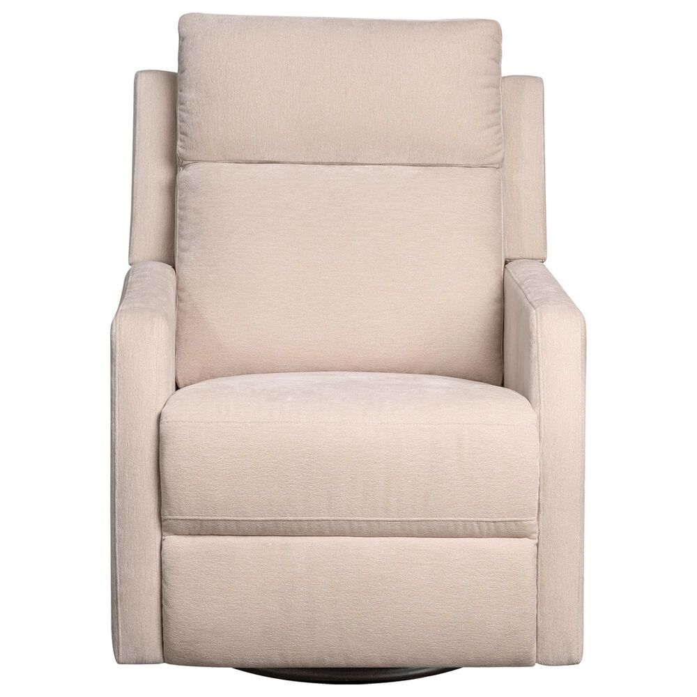 Eastern Shore Baker Swivel Manual Glider Recliner in Oatmeal, , large