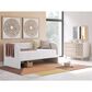 Ashley Arloster Twin Upholstered Day Bed in White, , large