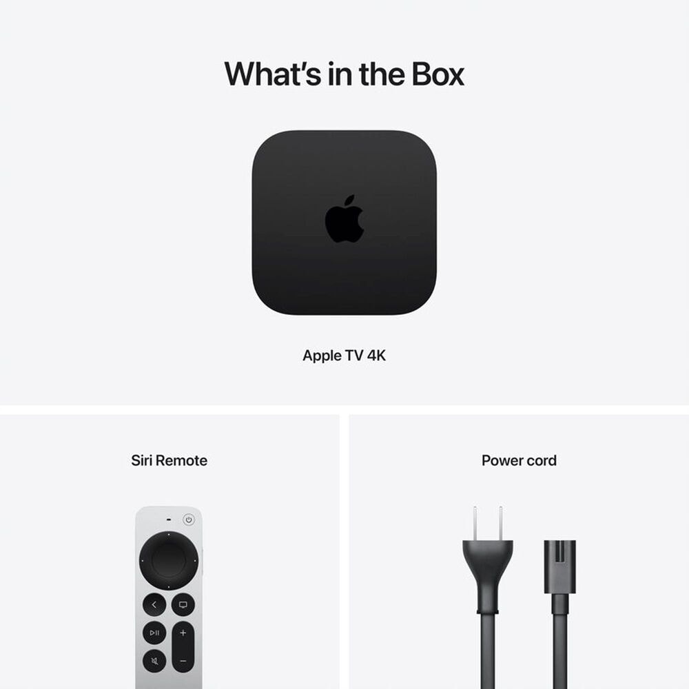 Apple TV 4K &#40;Wi-Fi + Ethernet&#41; 128GB &#40;3rd Gen.&#41;, , large