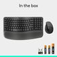 Logitech Ergo Wave Keys and Lift Combo in Graphite, , large