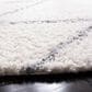 Safavieh Parma Shag PMA515A 3" Round Cream and Grey Area Rug, , large