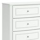 Ashley Kozlani 4-Piece Twin Panel Storage Bedroom Set in Matte White, , large
