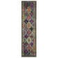 Safavieh Monaco MNC244N 2"2" x 8" Blue Runner, , large