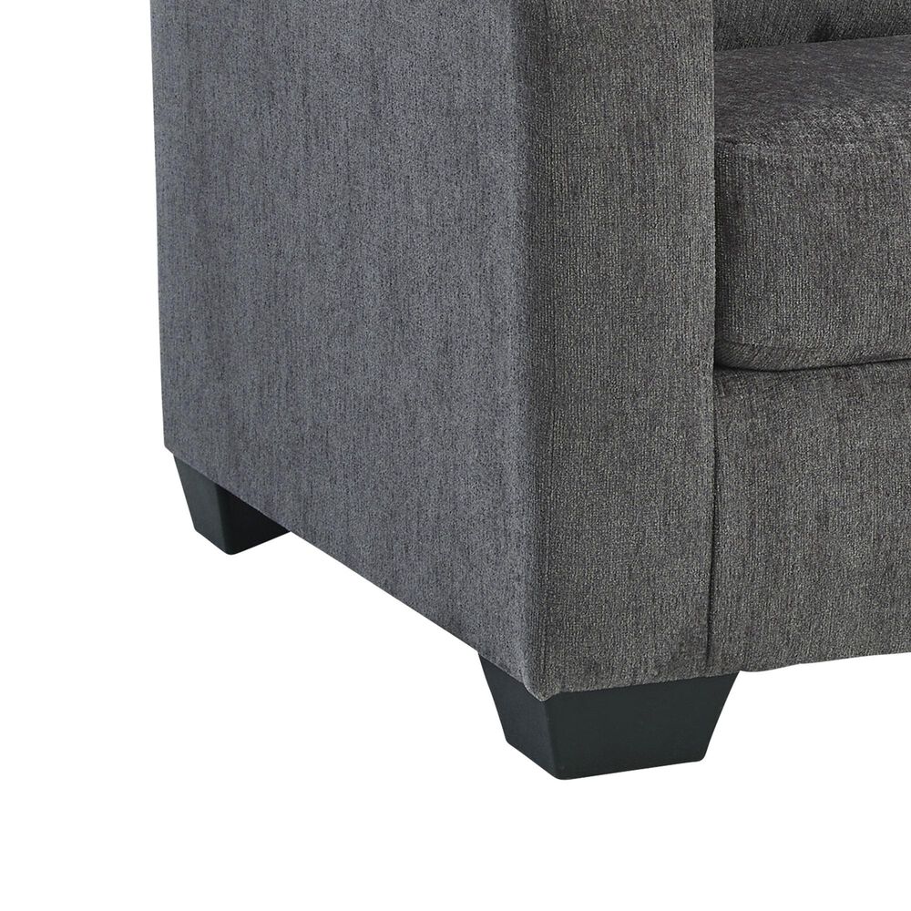 Ashley Rannis Stationary Queen Sofa Sleeper in Pewter, , large