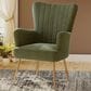 Emerald Home Furnishings Amera Accent Chair in Dark Green, , large