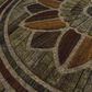 Mohawk Ornamental Estate Chestnut, Chocolate, Hazelnut, Stone, Grey and Olive 1"6" x 2"6" Indoor/Outdoor Door Mat, , large