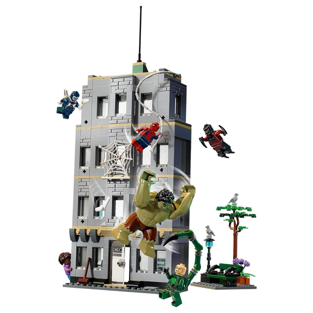 LEGO Spider-Man and Hulk Epic Clash Building Set, , large