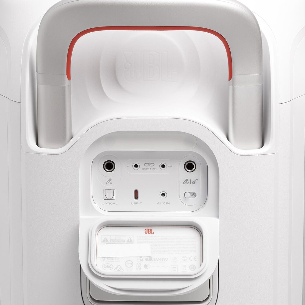 JBL PartyBox 330 Portable Bluetooth Party Speaker in White, , large