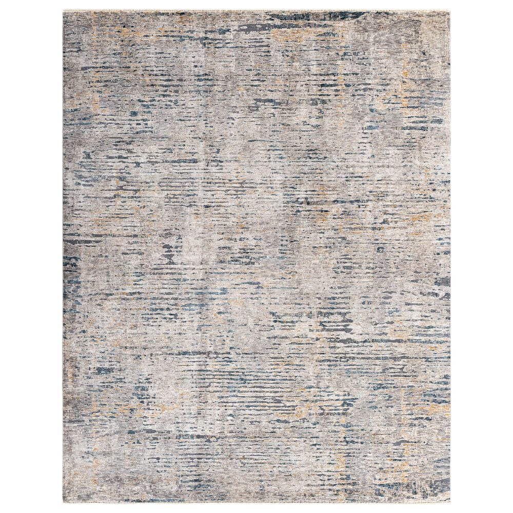 Surya Cardiff CDF-2301 Light Gray, Charcoal, Light Beige, Tan and Dark Blue 2&#39; x 2&#39;11&quot; Area Rug, , large