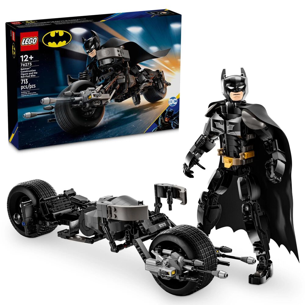 LEGO Construct &amp; Bat-Pod Bike, , large