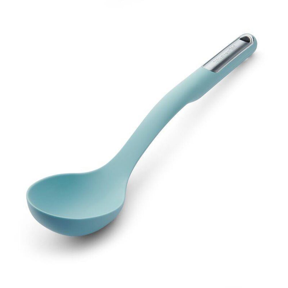 KitchenAid Nylon Basting Spoon in Mineral Water, , large