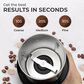 Complete Cuisine 4.5 Oz Electric Coffee Blade Grinder with Removable Cup in Black, , large