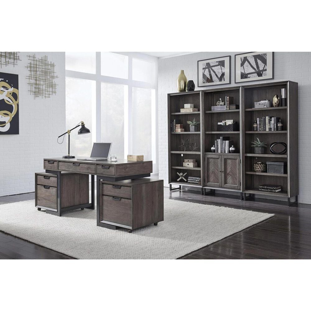 Riva Ridge Harper Point 60" Writing Desk in Fossil, , large