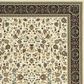 Oriental Weavers Kashan 108X1 6"7" x 9"6" Ivory Area Rug, , large