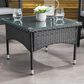 CorLiving Parksville Patio Side Table in Black, , large