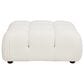 Jennifer Taylor Home Marcel Cocktail Ottoman in Ivory White, , large