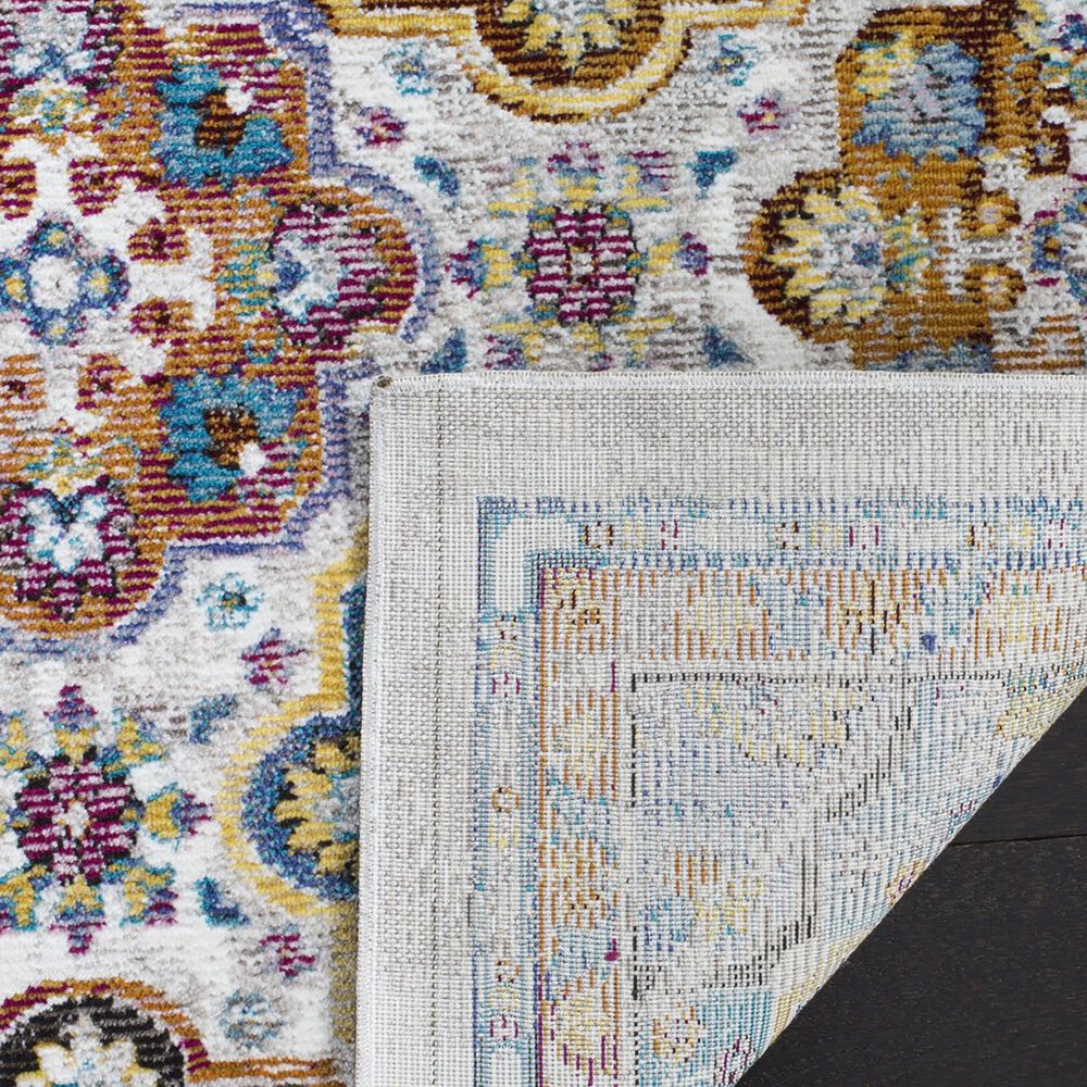 Safavieh Aria 2&#39; x 8&#39; Beige and Multicolor Runner, , large