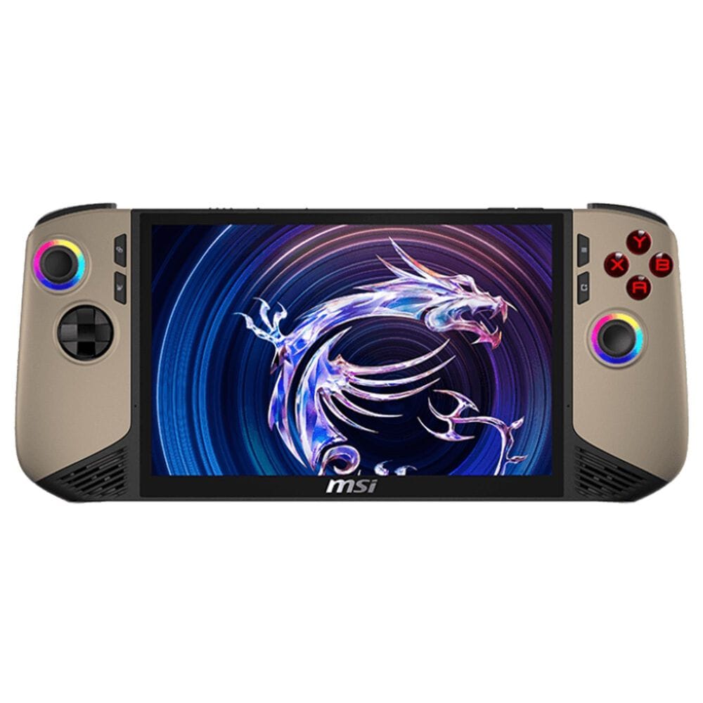 MSI Claw 8 AI+ A2VM Gaming Handhelds in Sandstorm, , large