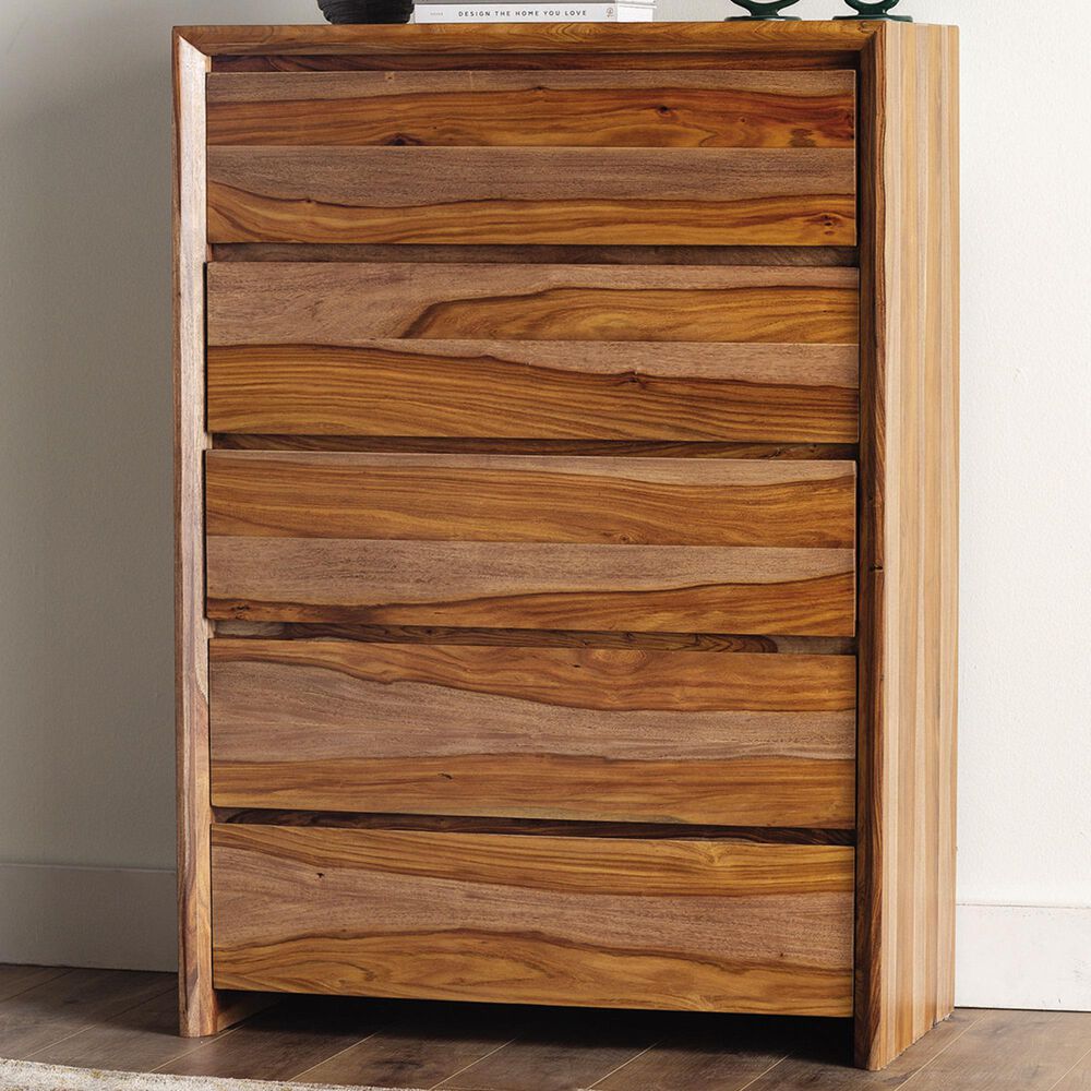 Millenium Dressonni 5-Drawer Chest in Brown, , large