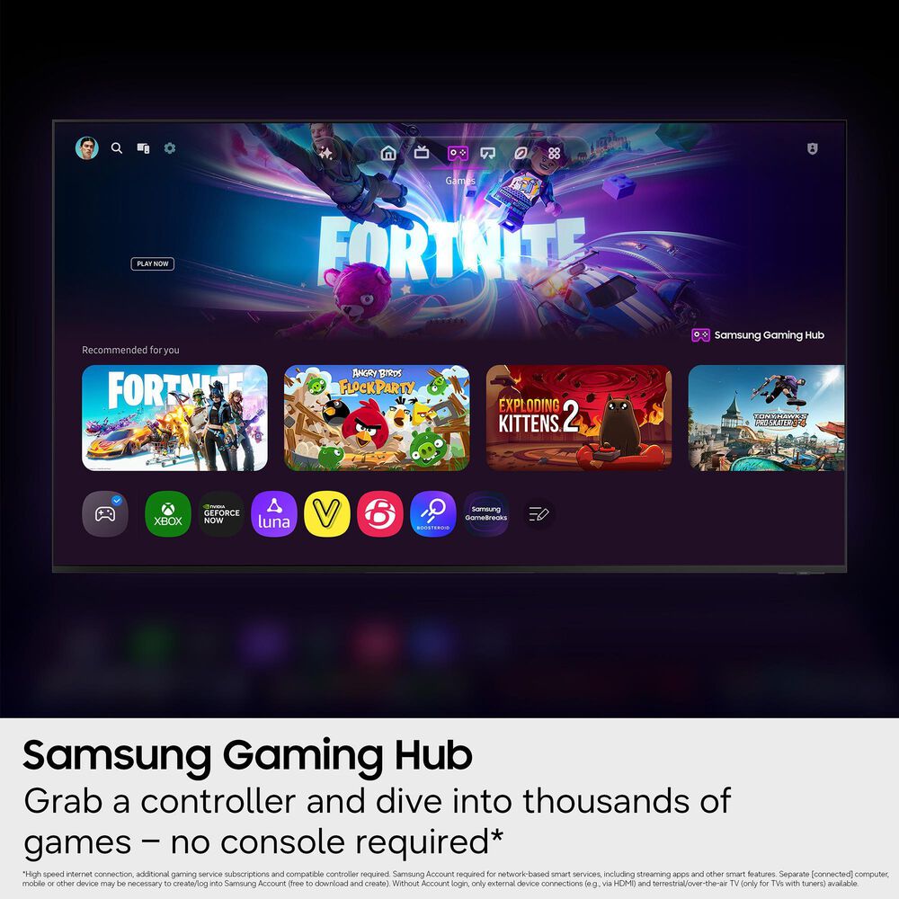 Samsung 85" Class M70H Mini LED 4K UHD Vision AI in Black - Smart TV, , large