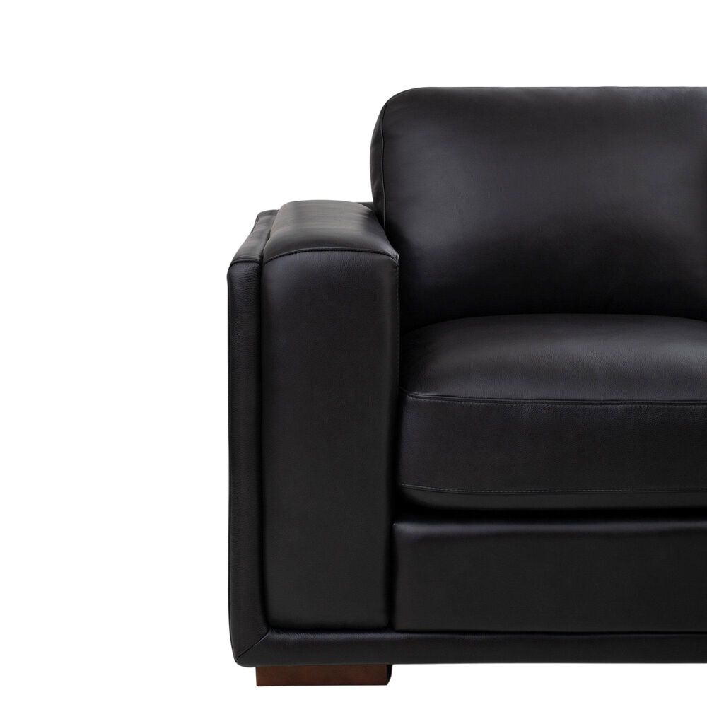 Italiano Furniture Luca Accent Chair in Black, , large