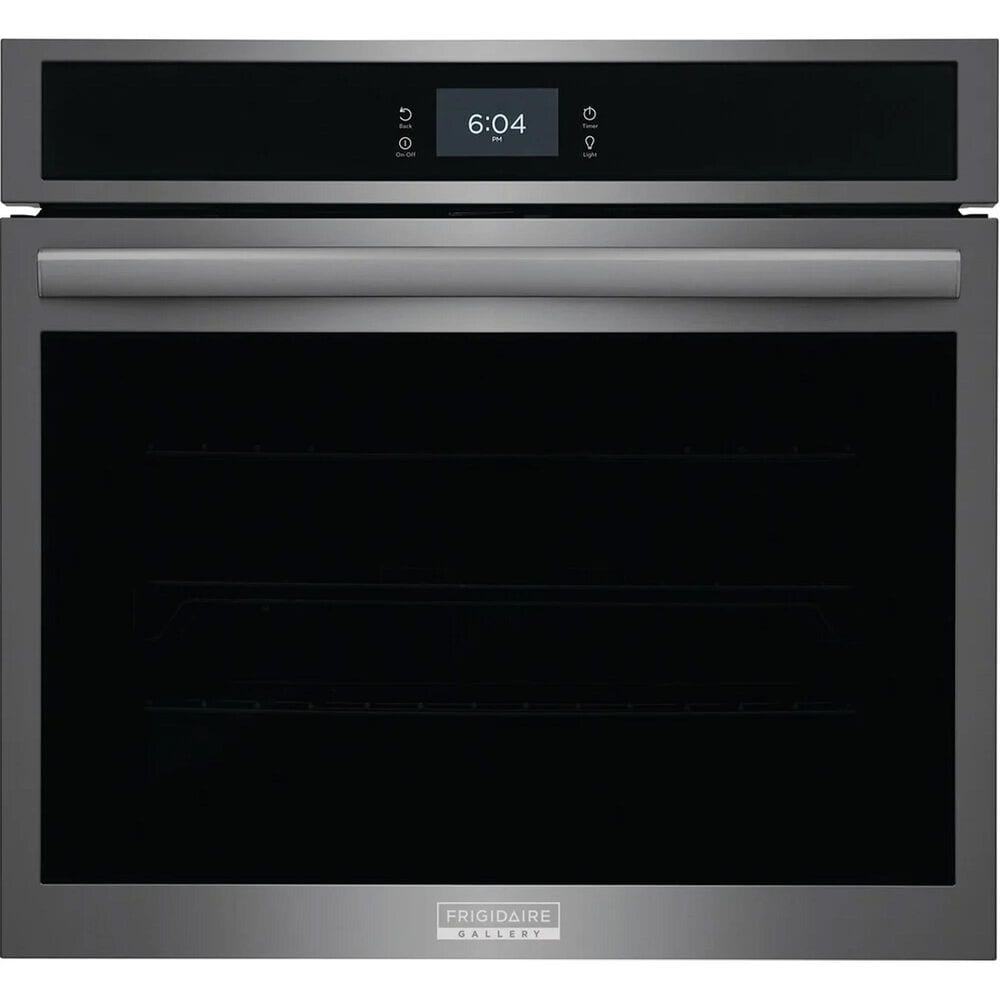 Frigidaire Gallery 30&#39;&#39; Single Electric Wall Oven with Total Convection in Black Stainless Steel, , large
