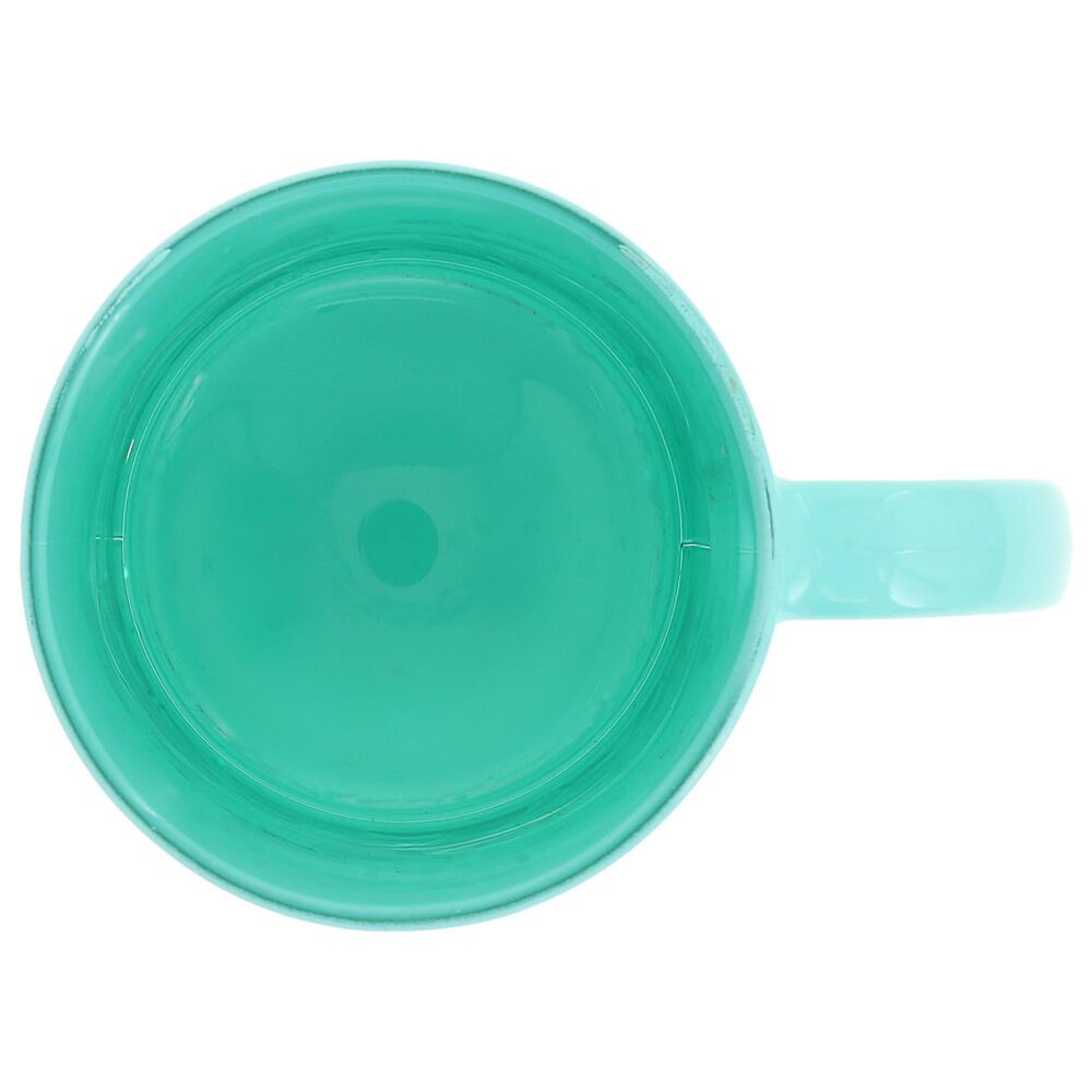 Pavilion Crazy 18 Oz Glass Mug in Teal, , large
