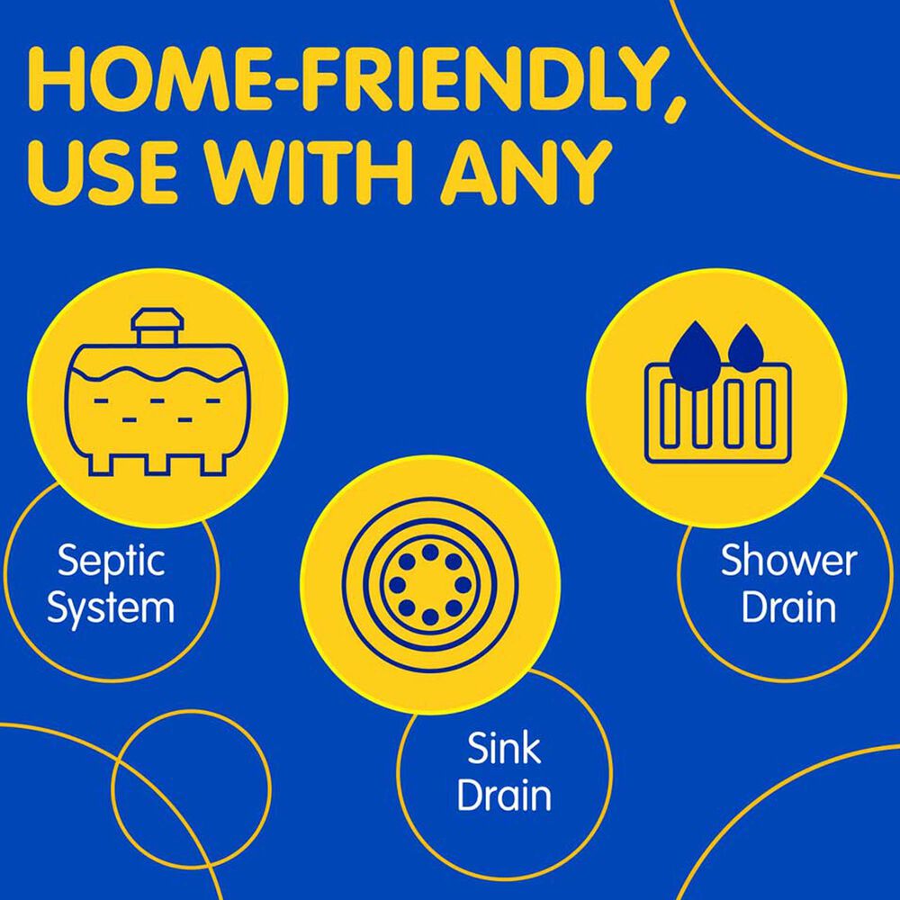 Peachy Clean 6-Pack Drain Freshener and Cleaner in Baby Blue, , large