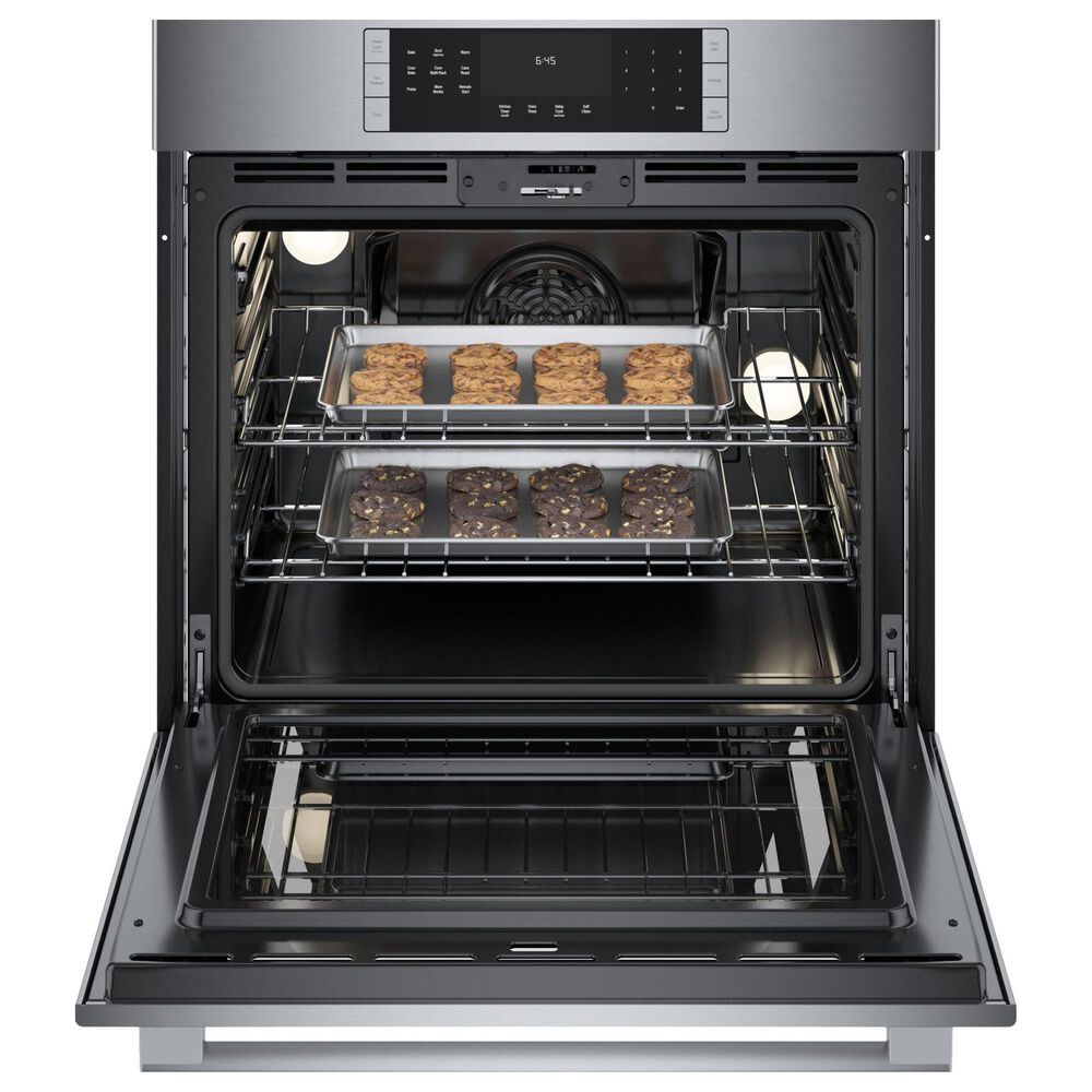 Bosch 800 Series 30&quot; Built-In Single Electric Convection Wall Oven in Stainless Steel, , large