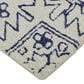 Feizy Belfort Ivory and Navy 10" x 14" Area Rug, , large