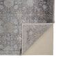Feizy 3965F Sarrant Gray 12" x 15"- Area Rug, , large