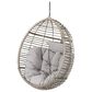 Noble House Layla Hanging Chair in Gray, , large