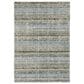Oriental Weavers Atlas Stripe 747B0 7"10" x 10"10" Blue Area Rug, , large