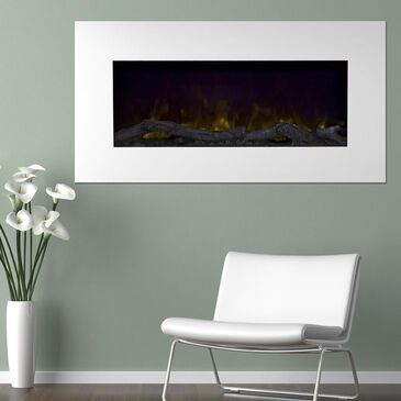 Timberlake Northwest 36"" Led Wall Mount Electric Fireplace in White, , large